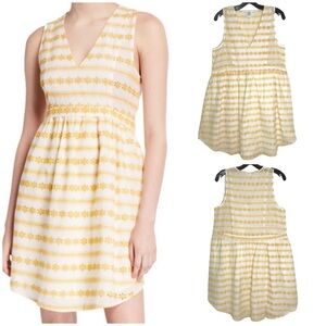 dRA Anthropologie Athena Eyelet Cotton Sundress SIZE MEDIUM